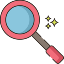 ui,magnifying glass,search,loupe,detective,zoom ok 